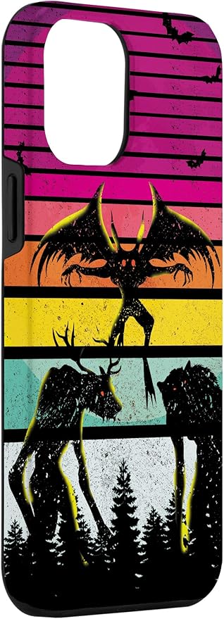 Cryptkin Cute Mothman Cryptid Map Case for iPhone 12 Pro Max