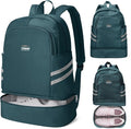 coofay Gym Backpack For Women Waterproof Backpack With Shoe Compartment Lightweight Travel Backpack Sports Backpacks Small Gym Bag