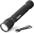 Energizer TacR-1000 Flashlight Rechargeable, Bright Rechargeable Tactical Flashlight for Emergencies and Camping Gear, Water Resistant Flashlight, USB Included