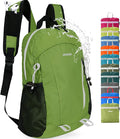 VPBAGE 15L Water-resistant Hiking Daypack, Small Backpack Travel Outdoor, Lightweight Day Pack with Tool Loops