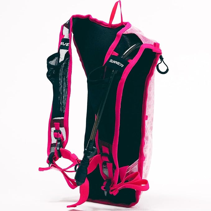 Festival Approved Hydration Backpack Rave | Anti-Theft Chest Pockets, 2L Bladder Included, Lightweight Ripstop Design