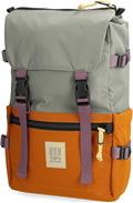 Topo Designs Rover Pack Classic - Daily Daypack for Commutes, Day Trips, Hikes, Iconic Denver Design, Recycled Nylon Durable Construction, PFAS-Free, Fair Trade, BlueSign Approved (Beetle/Spice)