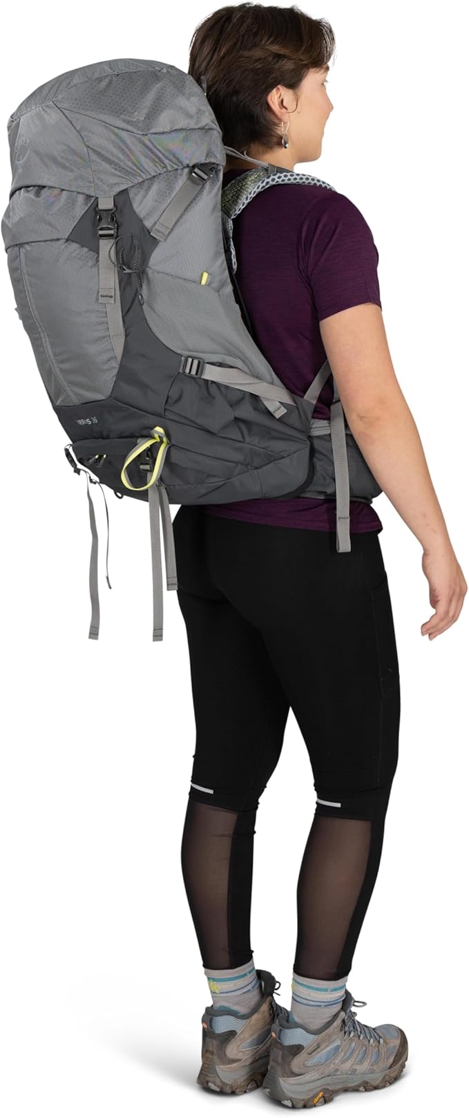 Osprey Sirrus 36L Women's Hiking Backpack - Lightweight Backpacking Pack with Waterproof Raincover - Camping Bag, Purple Dusk
