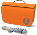 niphean IPX7 Waterproof Fanny Pack with Magnetic One-Hand Closure, Durable Waterproof Dry Bag, for Kayaking, Paddle Boarding, Beach Cruise Essentials, 2.5L Phone Pouch Dry Bags for Men Women, Orange