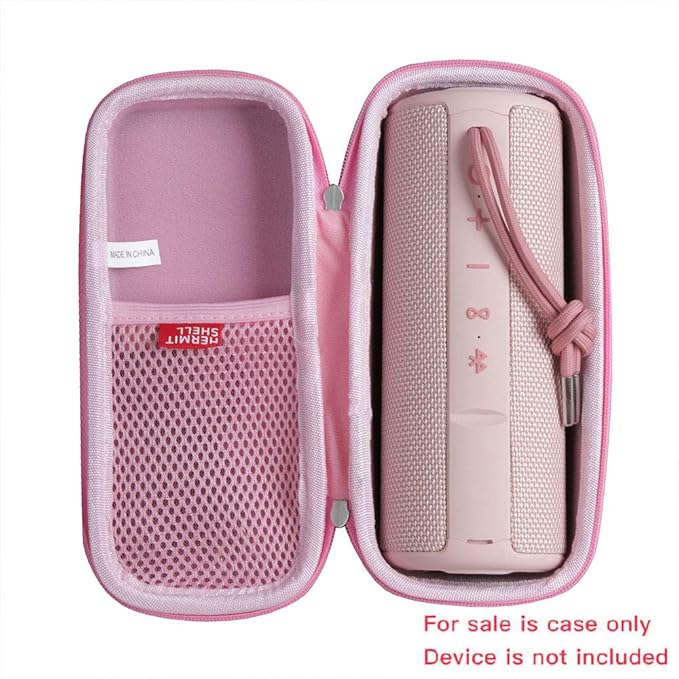 Hermitshell Hard Travel Case for MIATONE Boombox Outdoor Portable Bluetooth Speaker Wireless Speakers Waterproof (Pink)