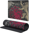 Head Case Designs Officially Licensed HBO Game of Thrones Stark, Targaryen, Lannister Graphic Art 9.84 x 11.81 x 0.12 inches (250 x 300 mm) - S Gaming Office Desk PC Keyboard Mouse Mat Pad