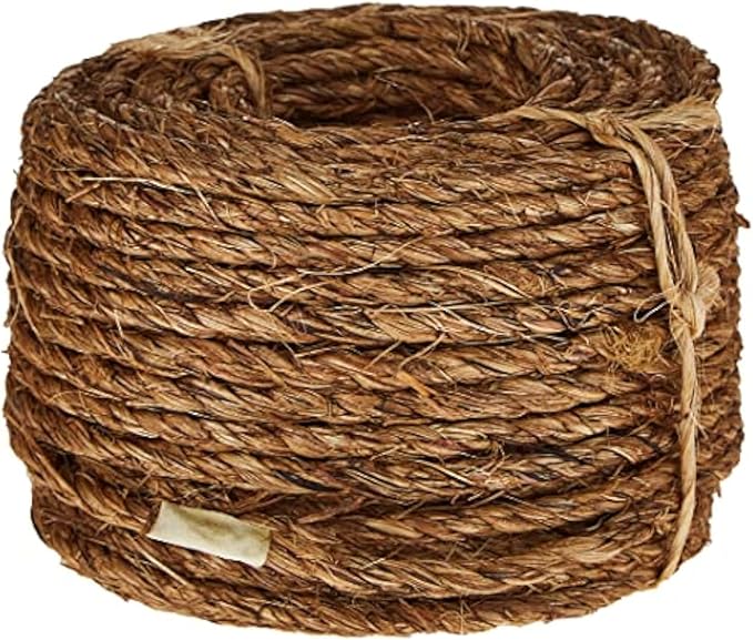 T.W Evans Cordage 26-011 1/4-Inch by 100-Feet 5 Star Manila Rope