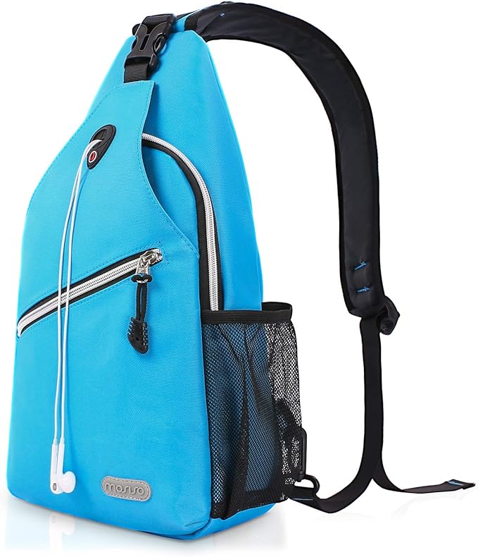 MOSISO Sling Backpack, Multipurpose Crossbody Shoulder Bag Travel Hiking Daypack