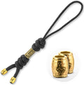 M-Tac Skull Knife Lanyard with Bead – Paracord Lanyard for Knives & EDC – Tactical Knife Fob Pull Cord – Durable Paracord