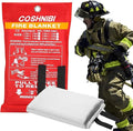 COSHNIBI Emergency Fire Blanket for Home & Kitchen - High Heat Resistant Fire Suppression Blanket (1 Pack)