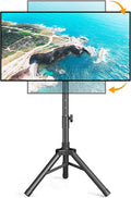 Tripod TV Stand for 23-75 inch Flat Screen/Curved TVs up to 100 lbs (22-50 Inch)