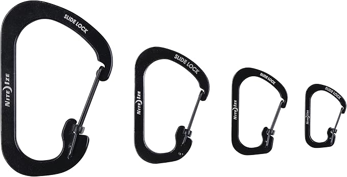 Nite IZE SlideLock Carabiner Stainless Steel