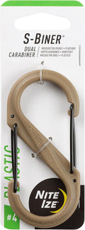 Nite IZE S-Biner Dual Carabiner Plastic