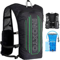INOXTO Running Hydration Vest Backpack,Lightweight Insulated Pack with 1.5L Water Bladder Bag Daypack for Hiking Trail Running Cycling Race Marathon for Women Men