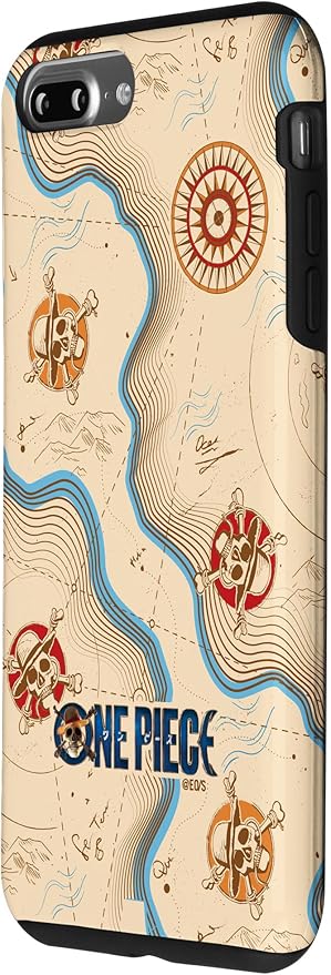 One Piece Map Officially Licensed Case for iPhone 7 Plus/8 Plus
