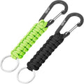 EOTW Paracord Keychain for Men Women Paracord Carabiner Backpack Keychain with Aluminum Clip for Camping Hiking Outdoor Gear