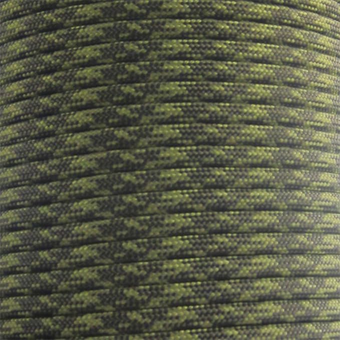 Paracord Planet Nylon 550lb Type III 7 Strand Paracord - Made in The U.S.A - Strong and Durable