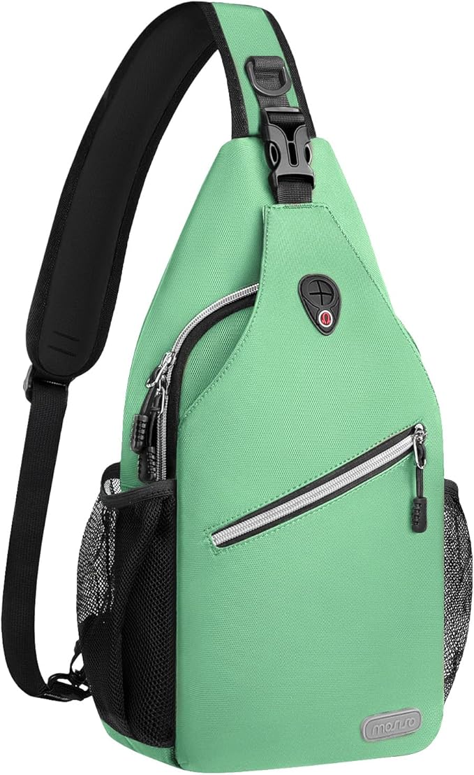 MOSISO Sling Backpack, Multipurpose Crossbody Shoulder Bag Travel Hiking Daypack
