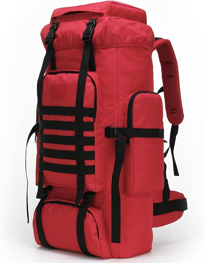 Hiking Backpack for Men 70L/100L Camping Backpack Military Rucksack Molle 3 Days Assault Pack for Climbing | Camping Backpack, 3 Days Assault Pack, for Climbing