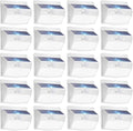 Peasur Solar Lights Outdoor Motion Sensor [20 Packs] Security Light with 3 Lighting Modes Wall Lights Waterproof Solar Powered Lights for Garden Fence Yard, White