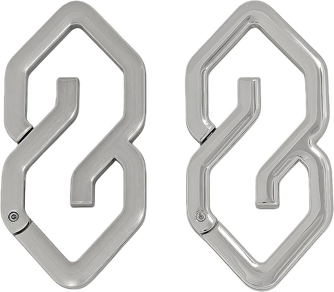Gothic Keychain - Cute Carabiner Clip, Cool Y2K Fashion Carabiner for Keys, Backpacks, Cars & Daily Decoration