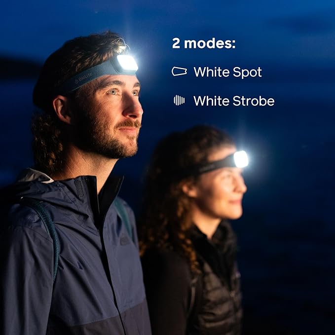 BioLite Range 300 Waterproof, Fast-Charging Rechargeable Headlamp, Midnight Grey, 300 Lumens, USB-C Charging, 75m Beam, 100 Hour runtime