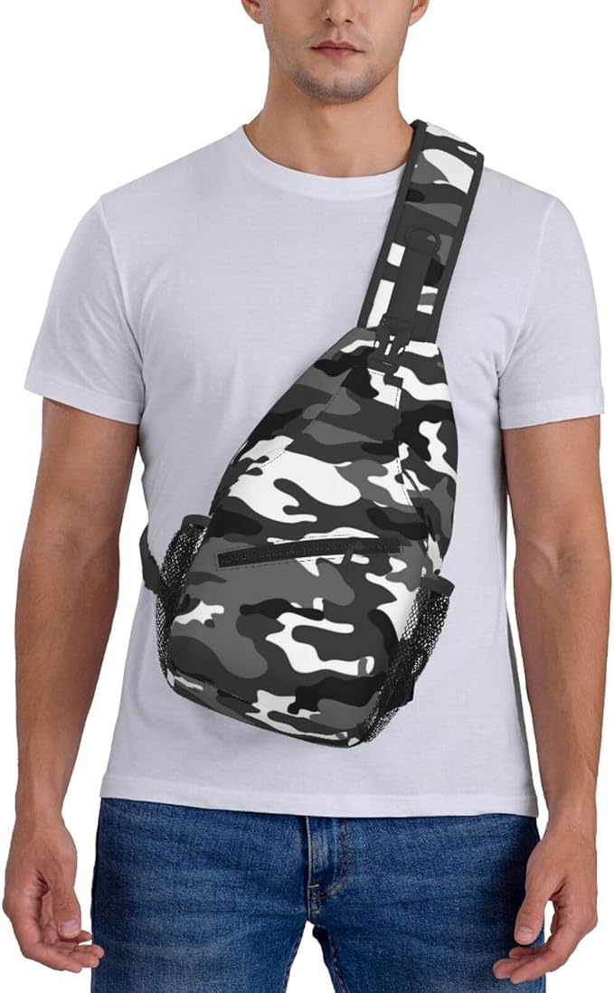 Sling Backpack For Men Hiking Daypack Crossbody Shoulder Bag Travel Chest Pack | Hiking, Travel