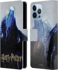 Head Case Designs Officially Licensed Harry Potter Dementor Prisoner of Azkaban II Leather Wallet Case Compatible with Apple iPhone 13 Pro Max