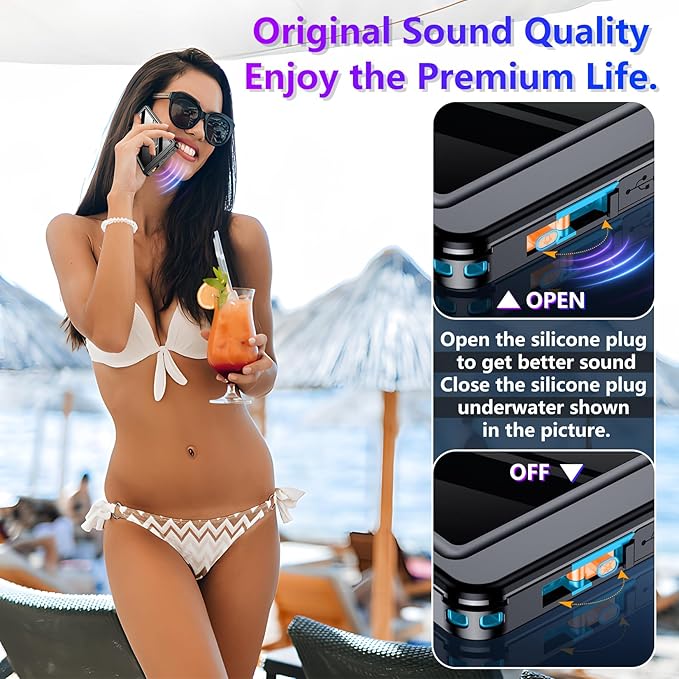 2025 New for Samsung Galaxy S24 Ultra Case Waterproof, [Built-in Camera & Screen Protector][Military Grade Shockproof][IP68 Underwater][Dustproof][Dropproof] Full Body Phone Case for S24 Ultra 6.8"