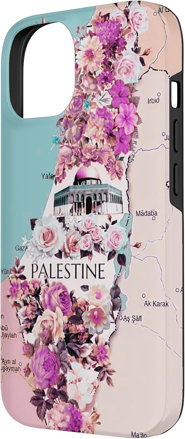 Palestine Map Palestine Map Case for iPhone 14
