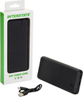 Interstate Batteries Portable Charger, 20,000mAH Power Bank, 20K Battery Pack with 2-Port, 5V, 20Ah High-Speed Charging for Cell Phones, Tablets, Electronics, Emergencies (LED, USB Input and Output)
