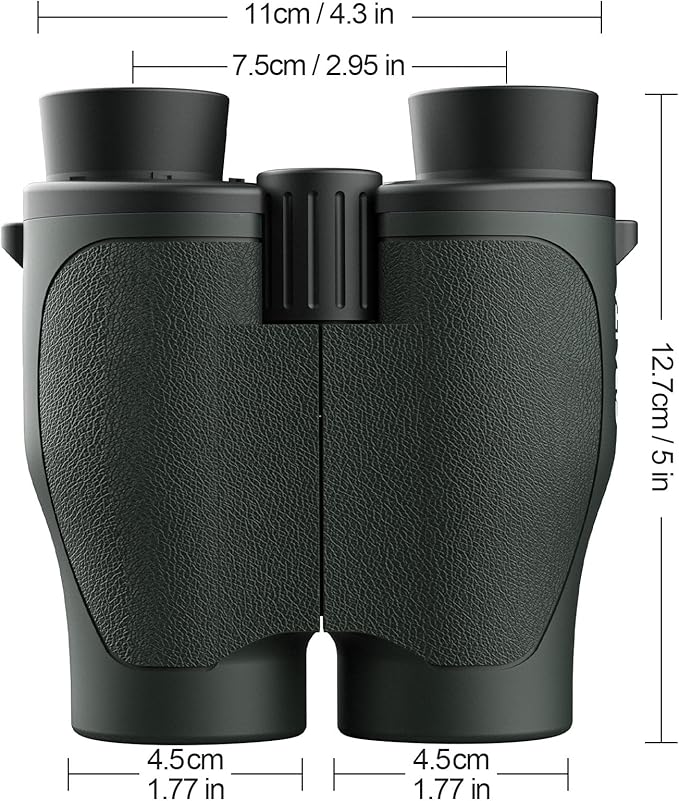 Compact Binoculars for Adults High Powered - OPAITA 20x32 Small Binoculars for Adults Kids with Low Light Vision for Bird Watching Hunting Cruise Ship Travel Concert Hiking Gifts for Men Women Green