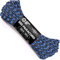 Atwood Rope MFG 550 Paracord 100 Feet 7-Strand Core Nylon Parachute Cord Outside Survival Gear Made in USA | Lanyards, Bracelets, Handle Wraps, Keychain (Abyss)