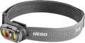 NEBO MYCRO 900+ Headlamp | USB-C Rechargeable 900 Lumen Headlamp, 7 Light Modes with Spot and Flood Light, IPX4 Water Resistant, Adjustable Strap, Cap Light Convertible