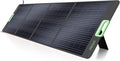 200W Portable Solar Panel for Power Station, 23.5% High Efficiency ETFE Foldable Solar Charger with 4 Kickstands, IP65 Waterproof MC4 Output for Outdoor Camping, RV, Blackout