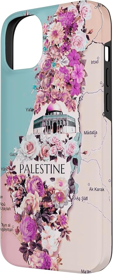 Palestine Map Palestine Map Case for iPhone 14 Plus