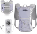 Hydration Backpack,Lightweight Water Backpack with 2L Water Bladder Running Hydration Vest Backpack for Hiking Running Cycling Hiking