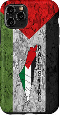 Kufiya PALESTINE Keffiyeh flag, Palestinian Map pattern Case for iPhone 11 Pro