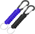 EOTW Paracord Keychain for Men Women Paracord Carabiner Backpack Keychain with Aluminum Clip for Camping Hiking Outdoor Gear