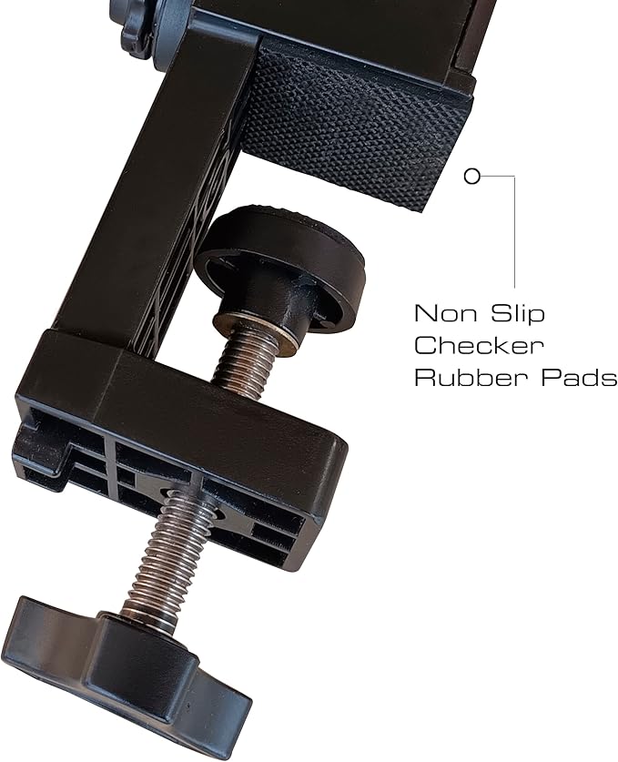 Rush Creek Creations Rod Holders for Garage Fishing Pole Rack Holds up to 12 Rods and Reel Combos - Mobile Garage or Shed Organizer car Fishing Gear Storage