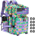 45L Tactical Backpack for Men Women, Military Assault Pack with MOLLE, Large 3 Day Bug Out Bag for Hiking Camping