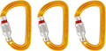 Petzl Sm'D Carabiner - Versatile, Lightweight, Compact, D-Shaped Locking Carabiner for Rock and Ice Climbing