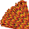 Paracord Planet 550lb Commercial Grade Paracord – 7 Strand Type III Nylon Parachute Cord Hanks for Hiking, Camping, and Fishing – 30+ Colors and Lengths of 50' and 100'