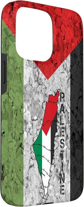 Kufiya PALESTINE Keffiyeh flag, Palestinian Map pattern Case for iPhone 15 Pro Max