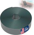 2 Inch Wide, 20ft Long Vinyl Strap - Replacement Straps for Patio Chairs - Vinyl Strapping for Patio Furniture Repair - Durable Seat Repair Kit for Lawn Chairs, Outdoor Furniture (Green)