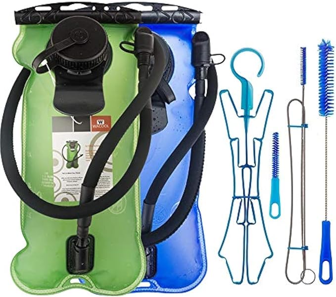 WACOOL 3L 3Liter 100oz BPA Free EVA Hydration Pack Bladder, Leak-Proof Water Reservoir