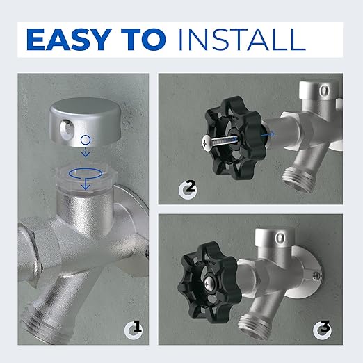 C144KT807 Outdoor Faucet Repair Kit for C-144 C-244 Series Vacuum Breaker Repair Kit Part Accessories Pressure Vacuum Breaker Outside Faucet Wall Hydrants Replacement Plunger Assembly
