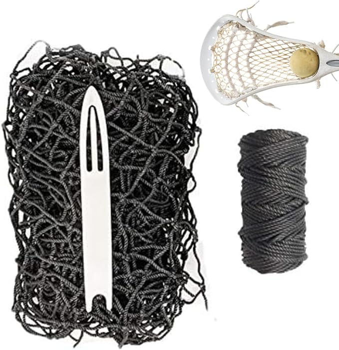 JFN Netting Repair Kit for #30 Nylon 1-1/2", Black Lacrosse Net