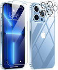 SPIDERCASE Only Designed for iPhone 13 Pro Max Case, Slim Thin Phone Case Only for iPhone 13 Pro Max 6.7", Clear