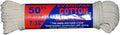 T.W Evans Cordage 43-075 7/32-Inch Evandale Cotton Clothesline 50-Feet Hank